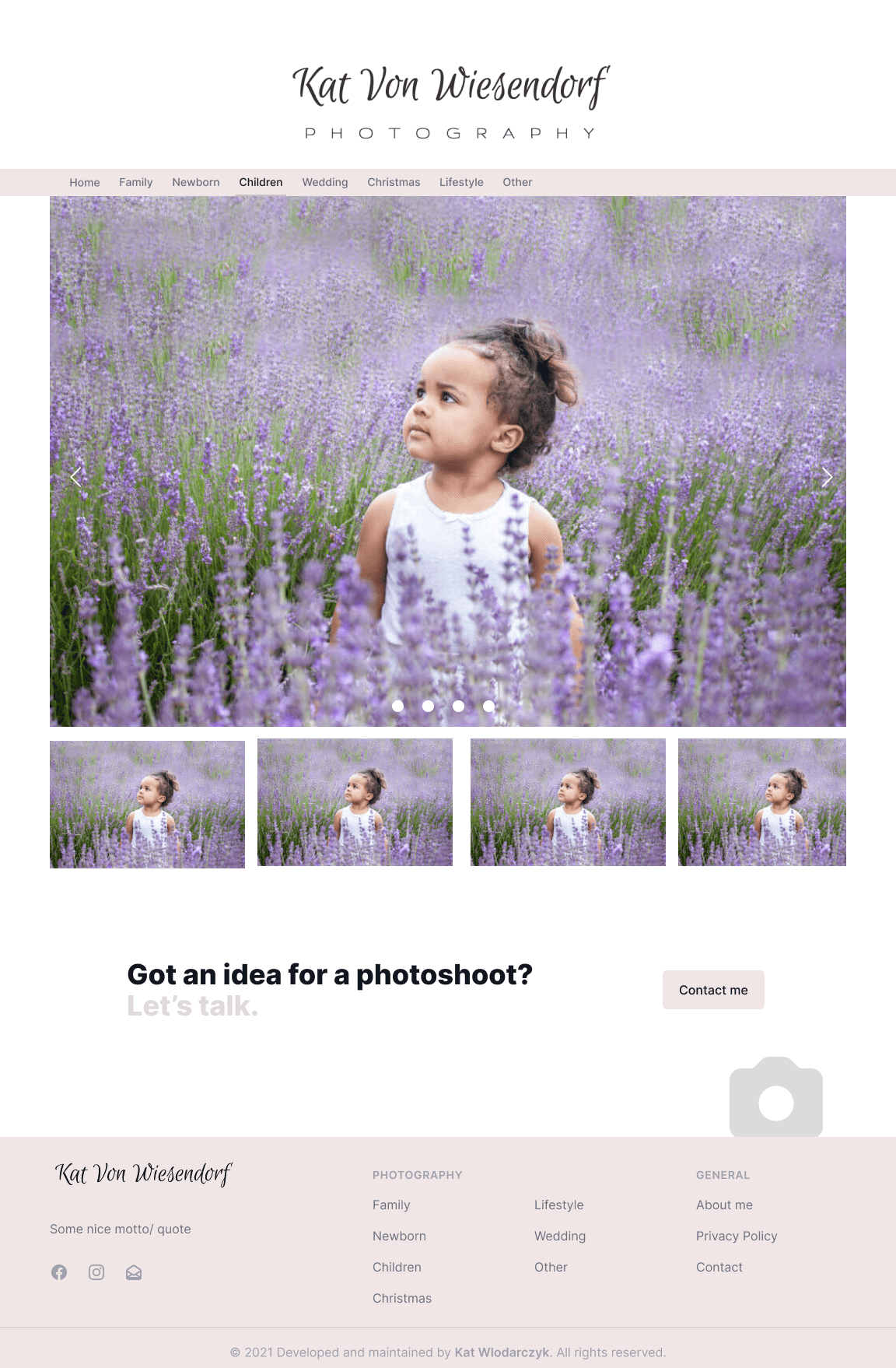 New category page layout